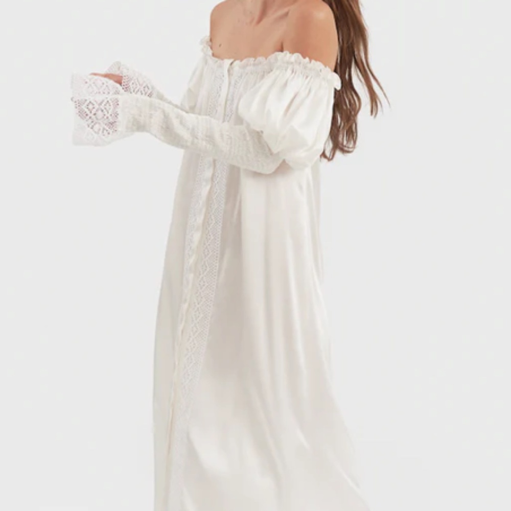 Sleeper Opera Linen Dress